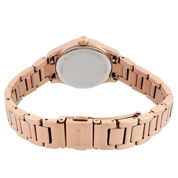 NWT Fossil Fashion Ladies Quartz Steel Authentic Watch - Picture 3 of 3